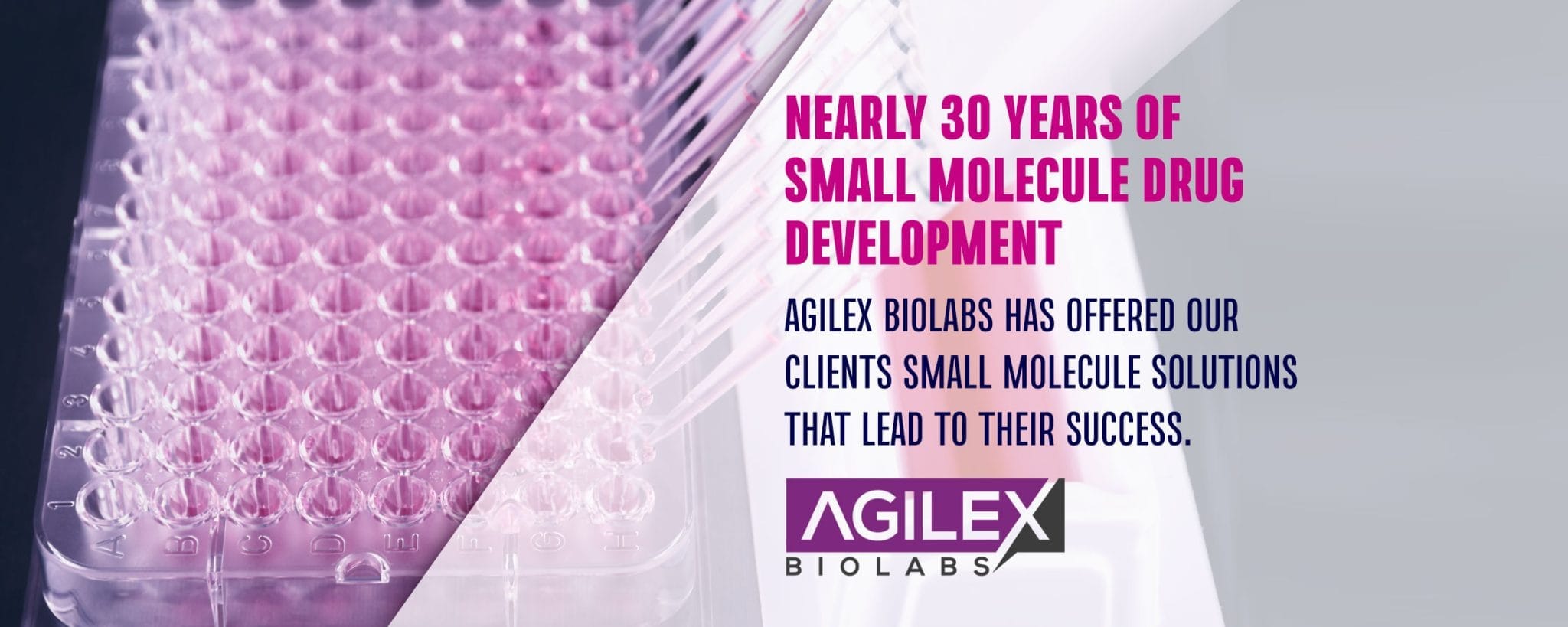 Nearly 30 years of Small Molecule Drug Development from Agilex Biolabs
