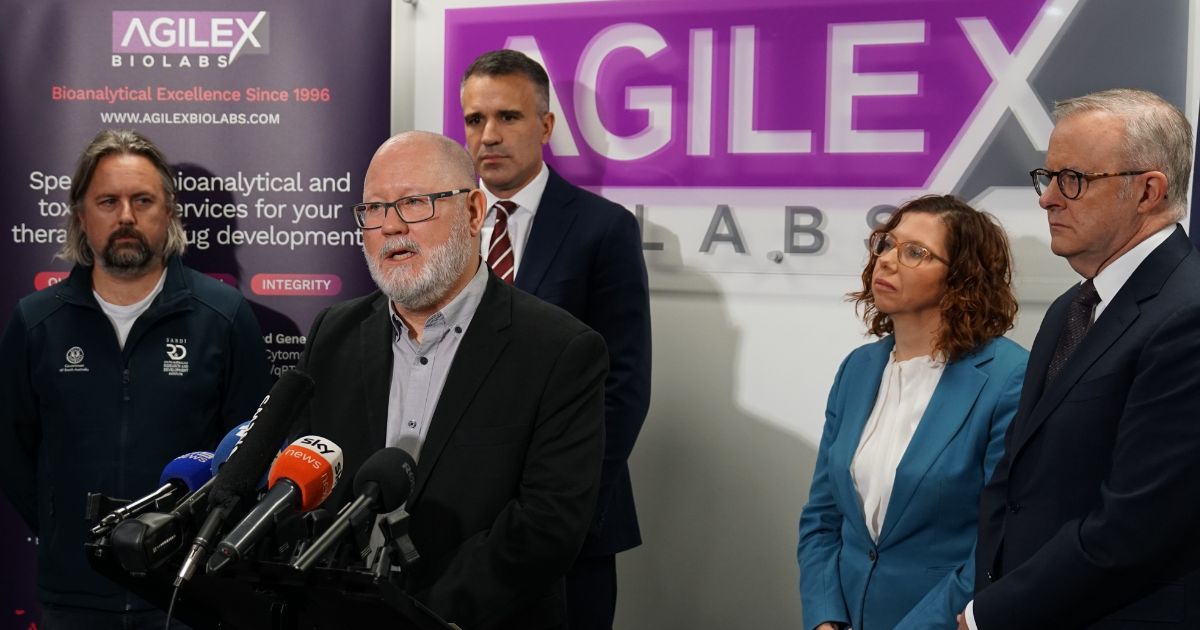 Agilex Biolabs CEO Stephen McIntyre speaking on Agilex Biolabs and South Australia’s coordinated response to the brevetoxin algal bloom.